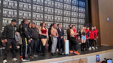 Manny Pacquiao is 73.1kg in weigh in vs 78.9kg DK Yoo.